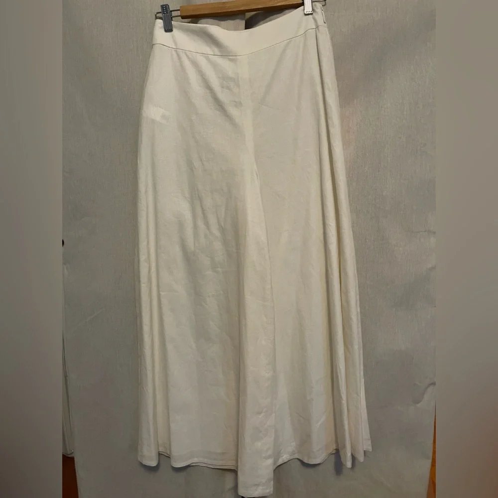Kate Spade Linen Wide Leg Pant - Picture 2 of 3